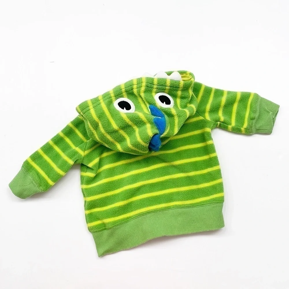 Circo baby boys dinosaur fleece zip up jacket with hood